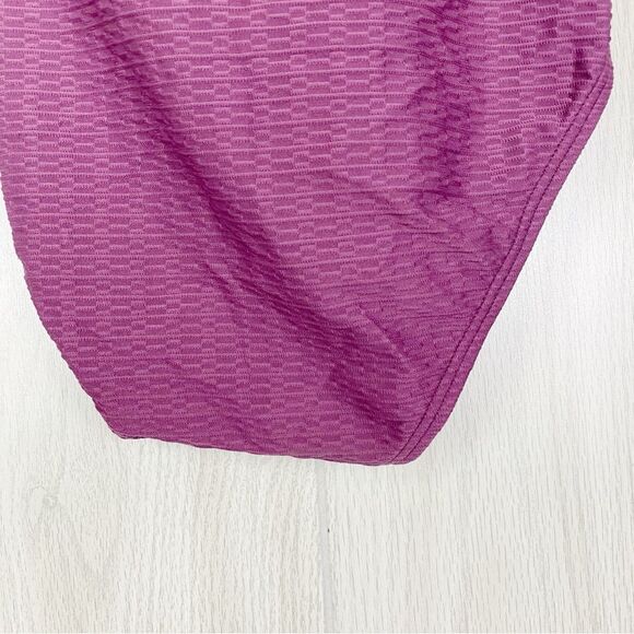 Kate Spade | Belted Plunging Halter One Piece Swimsuit Size Small - Picture 11 of 13